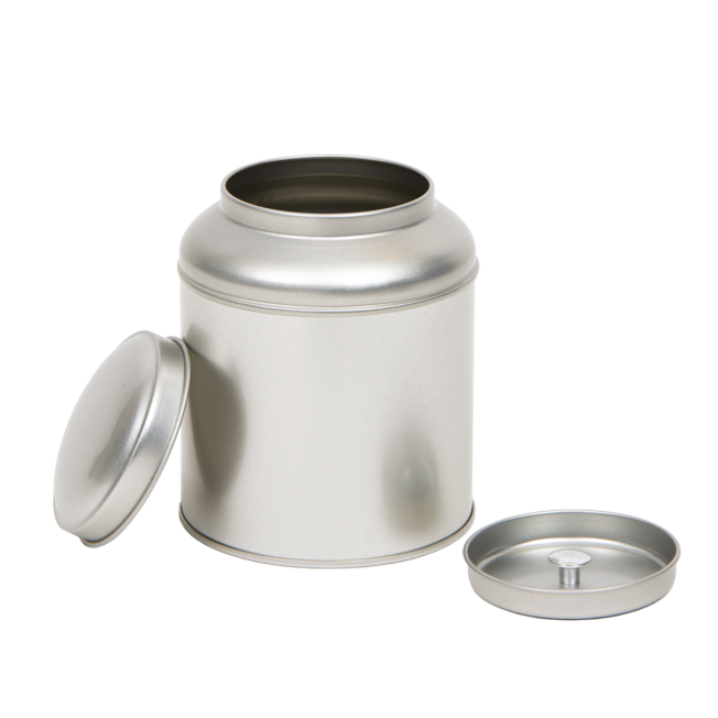 Runde Teedose mit Aromadeckel - Groß Runde Teedose mit Aromadeckel - Groß