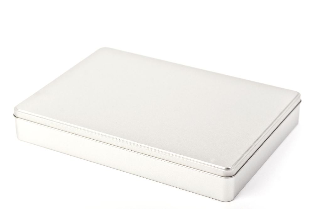 A4 Metallbox mit Deckel  A4 Metallbox mit Deckel