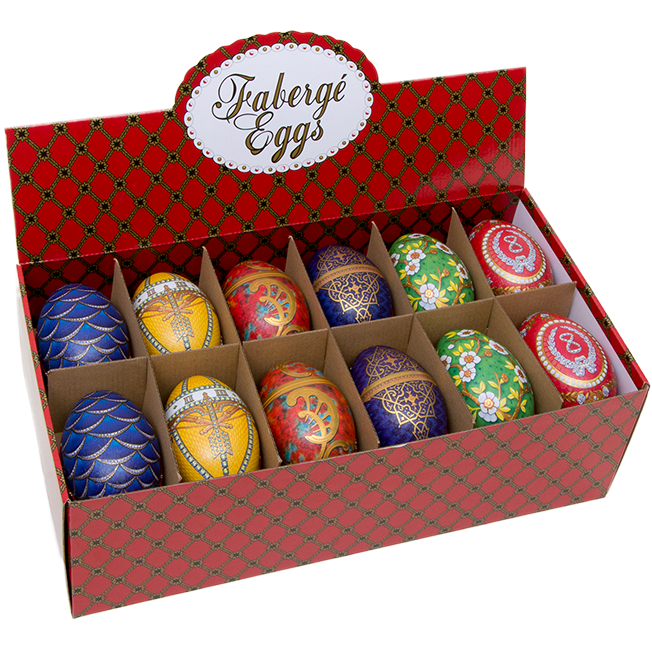 Regal-Eier (sortiert) Regal-Eier (sortiert)